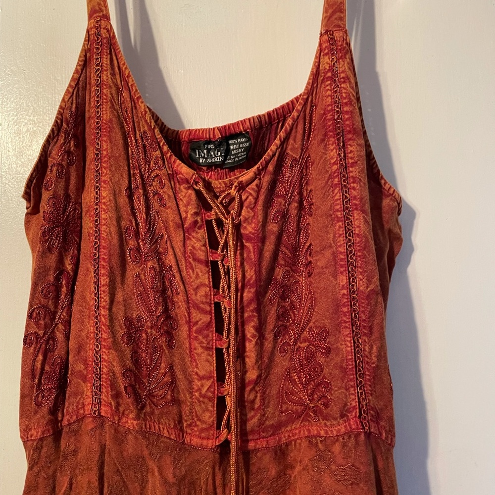 Bohemian maxi dress